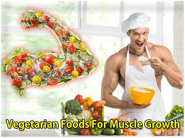 vegetarian food for muscle gain